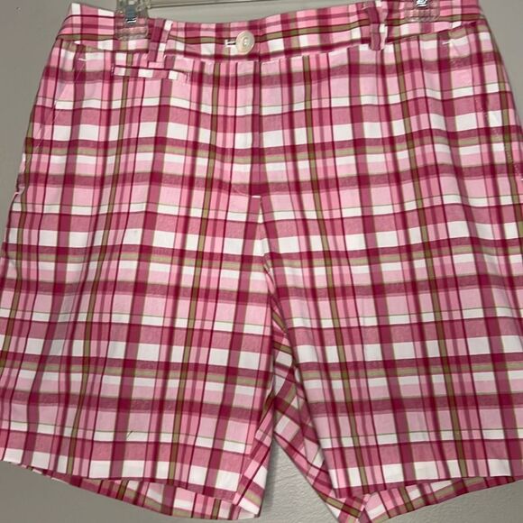 Jones New York plaid walking shorts size 8 - Picture 4 of 7